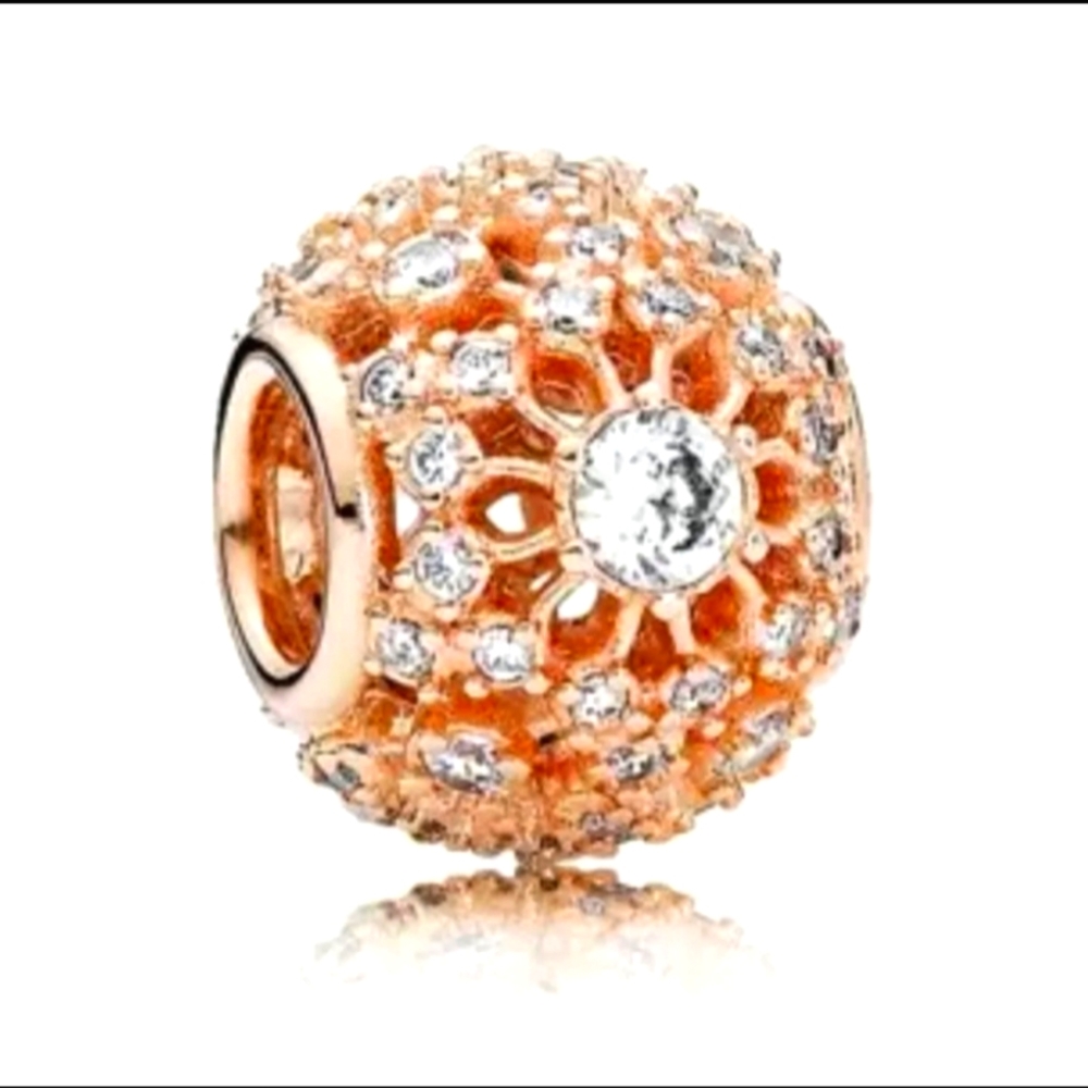 BRAND NEW Pandora charm Rosegold , 2 available